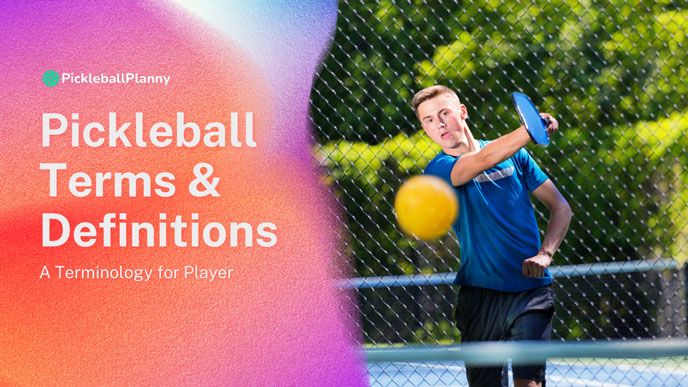 pickleball terms & definitions: a terminology for player