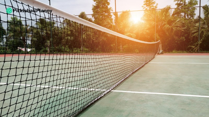 Can you use a tennis net for pickleball